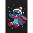 thumbnail image 4 of Lilo & Stitch Mens Snowflake Christmas T-Shirt, 4 of 4