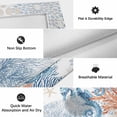 thumbnail image 5 of Blue Red Seahorse Coastal Outdoor Rug 4x6 Ft, Non Slip Washable Area Rug, Summer Beach Coral Nautical Patio Rugs Carpet Runner, Large Floor Mat for Indoor/Outdoor Deck Porch Camping, 5 of 8