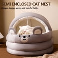 thumbnail image 4 of Lit pour Chat d'Intérieur pour Confort et Chaleur, Design Exclusif et de Rêve, Solution Douillette et Douce pour le Sommeil de Votre Ami Félin, 4 of 5