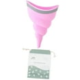 thumbnail image 4 of Urinario femenino Embudo para orinar para mujer Portátil Permite a las mujeres orinar de pie, Female Rosa, 4 of 8