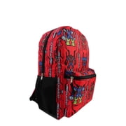 Marvel Spider-Man Mech Strike All over Print Boys Red Backpack