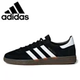 thumbnail image 2 of Zapatillas de balonmano adidas Originals Spezial para hombre y mujer, informales, de ante negro, antideslizantes, cómodas, SPZL, para patinetas, 2 of 5