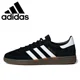 thumbnail image 2 of Zapatillas de balonmano adidas Originals Spezial para hombre y mujer, informales, de ante negro, antideslizantes, cómodas, SPZL, para patinetas, 2 of 5