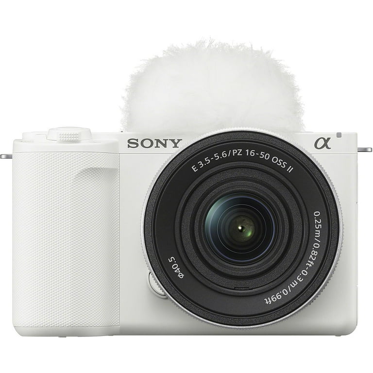 Sony ZV-E10 II Mirrorless Camera with 16-50mm Lens (White