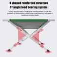 thumbnail image 4 of Cama Plegable Al Aire , Estructura En Forma De X, Cuna Plegable Para Pescar, 4 of 7