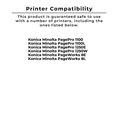 thumbnail image 3 of Zoomtoner Compatible with Konica Minolta 1710400-002 Laser Drum Unit - Regular Yield -, 3 of 4