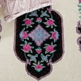 thumbnail image 6 of SAFAVIEH Bellagio Chandler Floral Wool Area Rug, Ivory/Black, 8' x 10', 6 of 11
