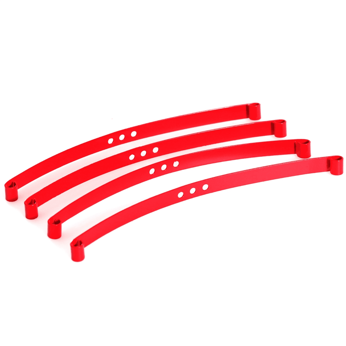4pcs Super Soft Steel Front and Rear Axle Shock-Absorber Leaf Spring ...