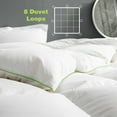 thumbnail image 4 of Green Piped Edge Comforter, 4 of 8