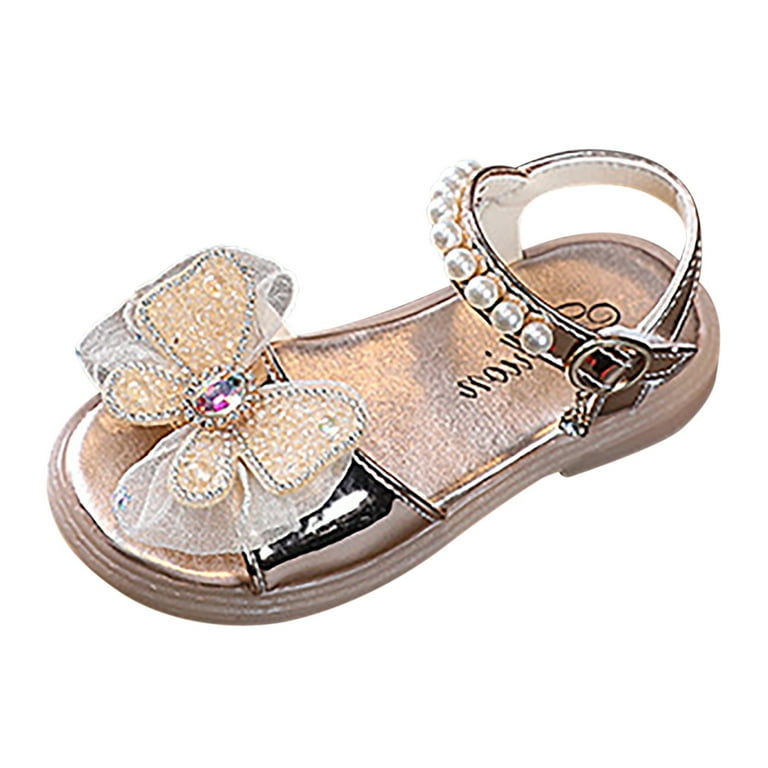 Cute gold shop sandals