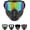 Colored, variant on Detachable Full Face Goggle Mask, Detachable Full Face Mask,Anti-Fog Windproof, Removable Face Shield, Lightweight