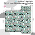 thumbnail image 5 of Corgi Dog and Flowers Toddler Nap Mats for Kids Preschool,Sleeping Mat Bag or Kids,Toddler Sleeping Bag,Toddler Nap Mat or Daycare, 5 of 6