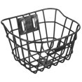 thumbnail image 5 of NIYANGLE Wicker Bike Basket Front Bike Basket Black Storage School 1Pack, 5 of 8