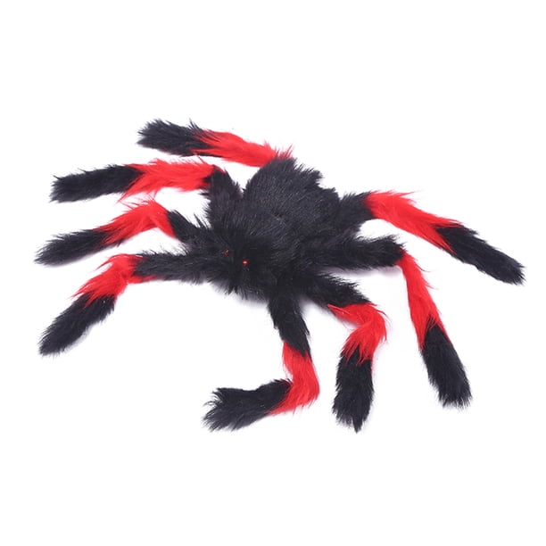 1pc 30cm Spider Toy Peluche de felpa de animal para accesorios de decoración de Halloween