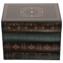 MOKKHNB Decorative Book Storage Box Faux Books Multi 1Pack Home Bookshelf Decor