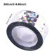 thumbnail image 4 of Advancent Cinta de miedo Pegatinas de advertencia impermeables Accesorio exterior de doble cara Type3 NO3, 4 of 6