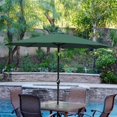 thumbnail image 1 of Jeco 9' Aluminum Market Patio Umbrella in Green, 1 of 1