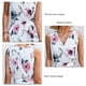 thumbnail image 3 of Vestido Sin Mangas De Verano, Vestido De Verano Con Cinturón Para Mujer, Cómodo Cierre De Cremallera, Cintura Alta Con Estampado Floral Para Vacaciones ANGGREK AH2950, 3 of 6