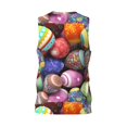 thumbnail image 2 of Rocae Easter Eggs1 for Men's Basketball Jersey Lightweight and Breathable Athletic Tank Top,Quick-Drying Sports Jersey 4X-Large, 2 of 9