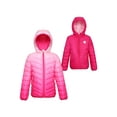 thumbnail image 3 of Rokka&Rolla Girls' Reversible Light Puffer Jacket Coat, Sizes 4-18, 3 of 10