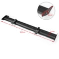 thumbnail image 3 of MotorGenic Universal Hatch Adjustable Aluminum GT Rear Trunk Wing Racing Spoiler Black 13#, 3 of 5