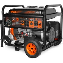 WEN 14500-Watt 120V/240V Tri-Fuel Generator, Transfer-Switch Ready with Electric Start and Wheel Kit (TF1450)