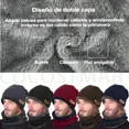 thumbnail image 3 of 3en1 Gorro Bufanda Guantes Tejidos Unisex Invierno Para Frío, 3 of 8