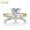 Gold, variant on KDSJSXW Gold Jewelry for Women Women's Heart-Shaped Zircon Diamond Personalized Princess Engagement Ring Wedding Bands for Women Gold Ring Gold Jewelry for Women(Rose Gold,6)