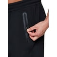 thumbnail image 2 of RBX Active Men's Fleece Joggers with Bonded Zipper Pockets, 2 of 4