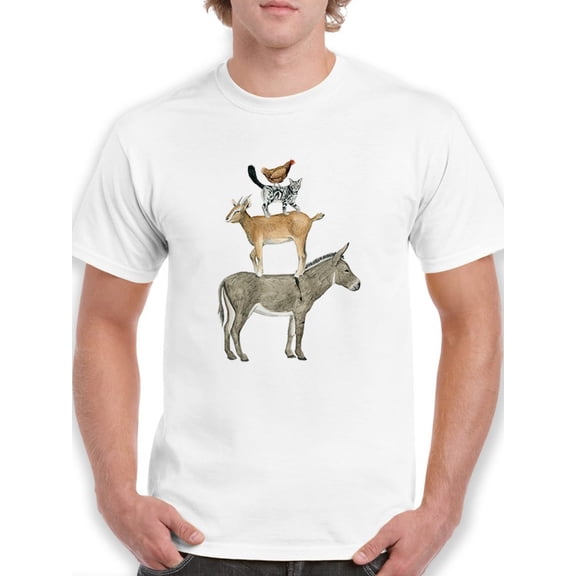 Farmland Family. I T-Shirt Men -Grace Popp Designs, Male XX-Large