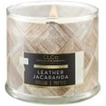 thumbnail image 2 of Candle Lite 4330668 Jar Candle, Leather Jacaranda, 14-oz. - Quantity 1, 2 of 4