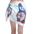 thumbnail image 2 of Geaub Cute Gnomes in USA Women's Short Wrap Skirt, Beach Sun Protection Shawl, Swimsuit Bra, Swimwear Tunic, 2 of 7