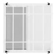 thumbnail image 1 of ventana corrediza con protector blanca 60 x 60 cm (anchoxalto), 1 of 8