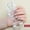 JM28, variant on 20Pcs Christmas Semi Cured Gel Nail Strips, Snowflake Winter Gel Nail Stickers Long Lasting Cute Glitter Snow Xmas Tree Holiday Semicured UV Nail Wraps for Women Girls