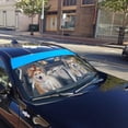 thumbnail image 5 of Foldable Corgi Dogs Windshield Sunshade Car Interior Accessory, 5 of 6