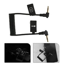 FOMIYES 2pcs Universal 3.5mm TRS to TRRS Audio Cable 3.5mm TRS to TRRS Adapter Microphone to Smartphone Cable  Cell Phone Mic Connection Cable Accessories