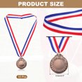 Uxcell Award Medals, Prize Winner Medal with Neck Ribbon for Sports ...
