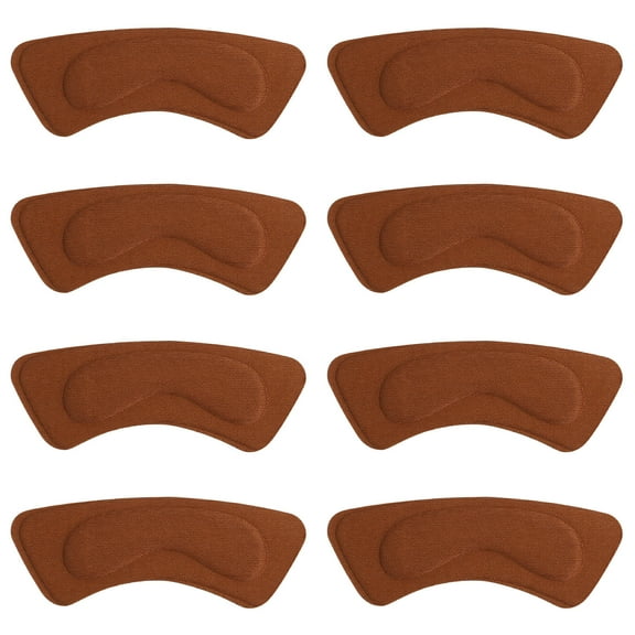 HEATSHAKING 8 Pairs Protective Adhesive Heel Pads for Flat Shoes with Cushioning Performance and Comfort
