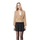 thumbnail image 1 of Saco corto cruzado doble botón Beige, 1 of 3