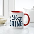 thumbnail image 6 of CafePress - Never Stop Exploring Pattern - 11 oz Ceramic Mug - Novelty Coffee Tea Cup, 6 of 6