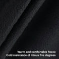 thumbnail image 5 of harmtty 1 Pair Practical Anti-slid Warm Gloves Warm-keeping Windproof Fabric Sport Gloves for Unisex,Black, 5 of 8