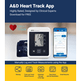 thumbnail image 2 of A&D Medical Blood Pressure Monitor, Upper Arm, Wide Cuff, Digital, Heart Rate Detection (UA-660), 2 of 7