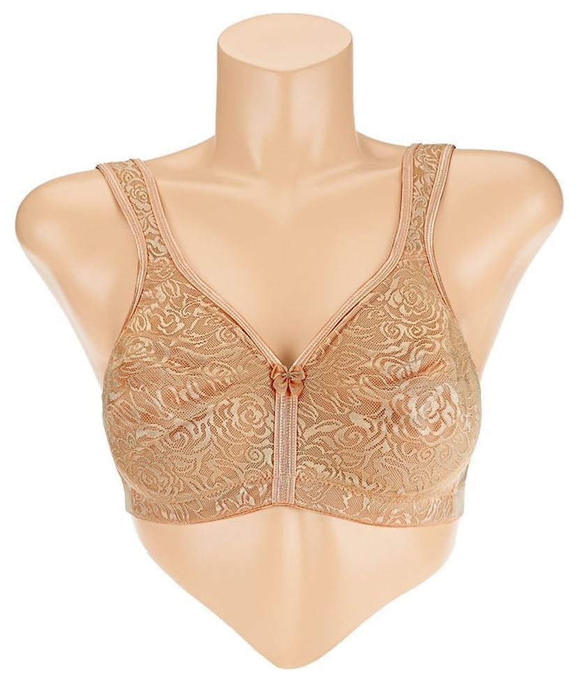 Breezies Wild Rose Seamless Wirefree Support Bra A260367 