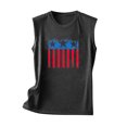 thumbnail image 4 of Cleaning Womens 4Th of July Summer Sleeveless Shirts Pullover Sweater Blouses American Flag Printed Tank Tops Round Neck Camis Slim Fitted Tee Patriotic Shirts Beach Holiday Clothing, 4 of 4