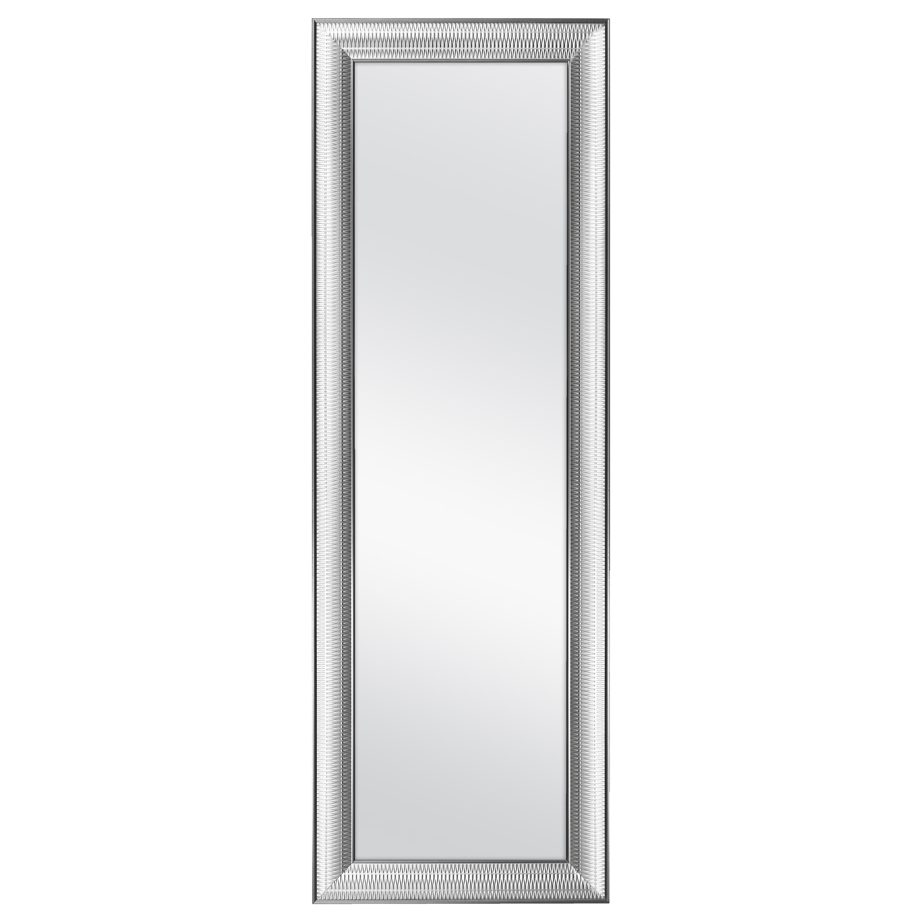 Masterpiece Décor OvertheDoor Framed Mirror Zippered Embossed, 19" X