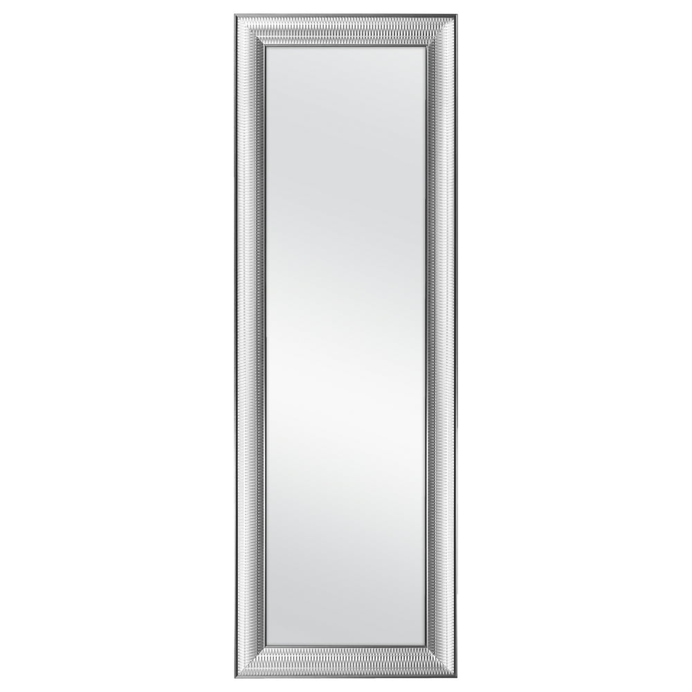 Masterpiece Décor OvertheDoor Framed Mirror Zippered Embossed, 19" X