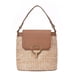 thumbnail image 2 of Bolsa Straw Weave Women Bucket Handbags Summer Beach Bolsos de hombro (marrón claro) JShteea Para Estrenar, 2 of 9