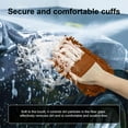 thumbnail image 6 of Kitchen Cleaning Brush,Microfiber Cleaning Tool Washing Brush Soft Sponge Pad Car Cleaning Tools Kit Washing Brush Window Glass Cleaning Glove Tool, 6 of 7
