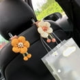 thumbnail image 6 of Car Accessories Car Hooks Seat Back Front And Rear Rows Of Cute Flowers Car Multifunctional Shelves Backrest Small Hooks Car Supplies on Clearance, 6 of 8