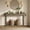 Grey Alder, variant on SICOTAS 47" Fluted Console Table, Narrow Entryway Table with Open Storage Shelves, Modern 2-Tier Sofa Table, Curved Couch Table for Living Room, Hallway, Entryway, Light Grey Alder